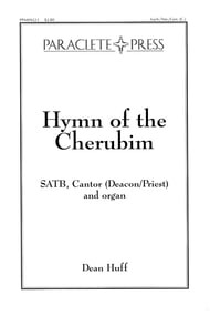 Hymn of the Cherubim SATB choral sheet music cover Thumbnail